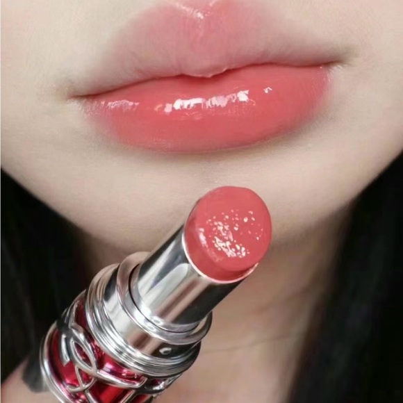 YSL Candy Glaze Lip Gloss Stick #13 Flashing Rosé - Picture 1 of 3